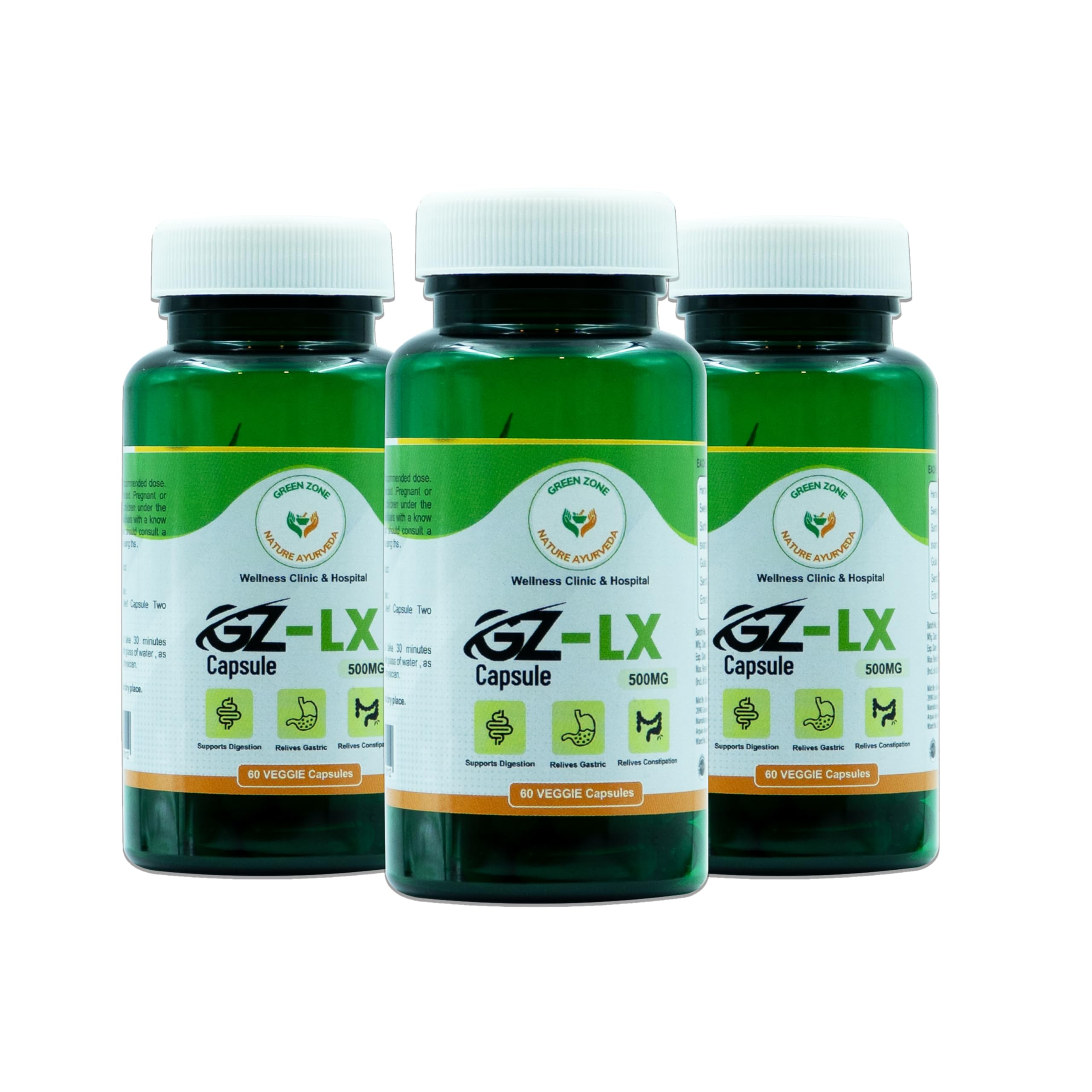 GREEN ZONE NATURE AYURVEDA LEXA CAPSULES 60 capsules
