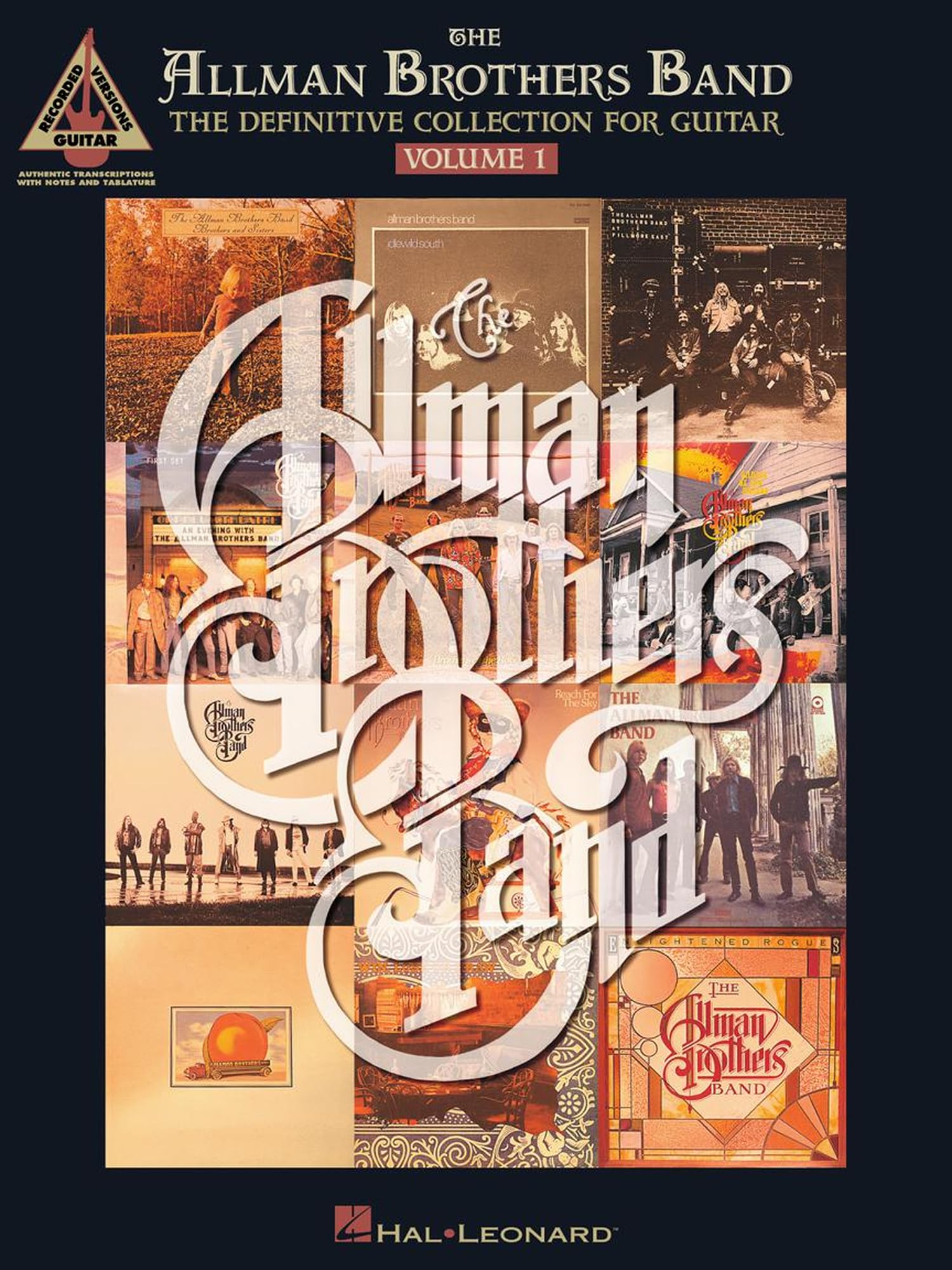 Allman Bros: Definitive Volume 1 (Guitar Tab) (Guitar Recorded Versions S)