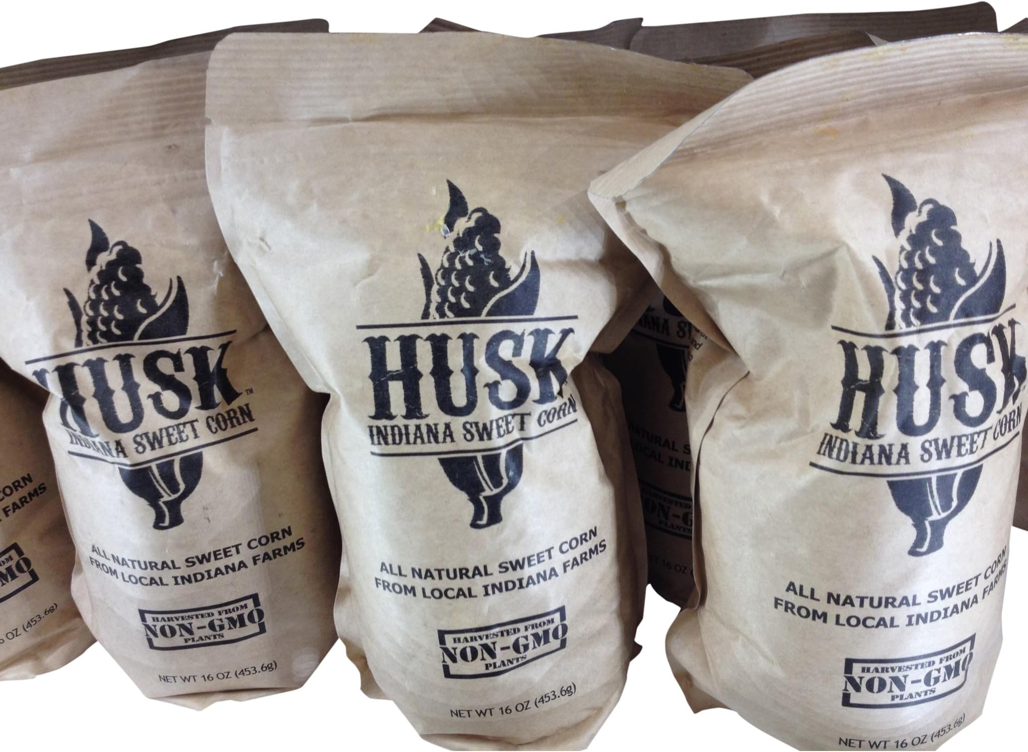 Husk Frozen Corn Sweet, 16 Ounce (Pack of 8)