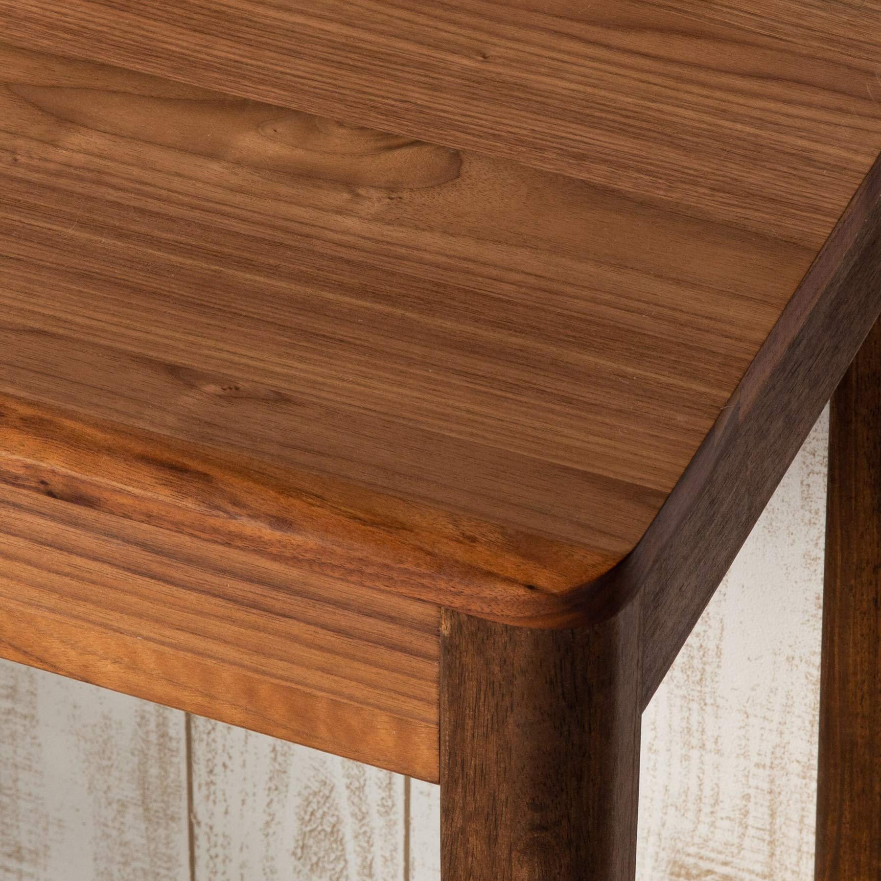 Amazon.co.jp: ISSEIKI デスク 幅150cm (ミディアムブラウン) 木製