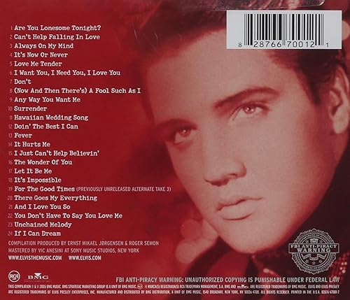 Miniatura 2 de Love Elvis 2005 Elvis Presley CD