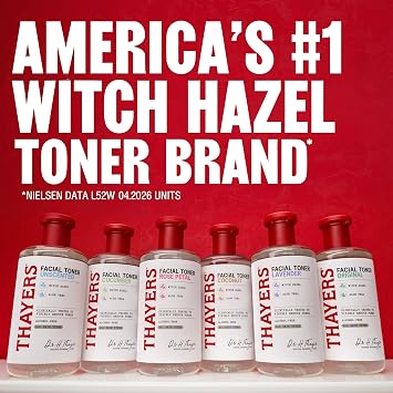 Thayers Witch Hazel Alcohol Freetner Aloe Vera Formula Cucumber 355ml