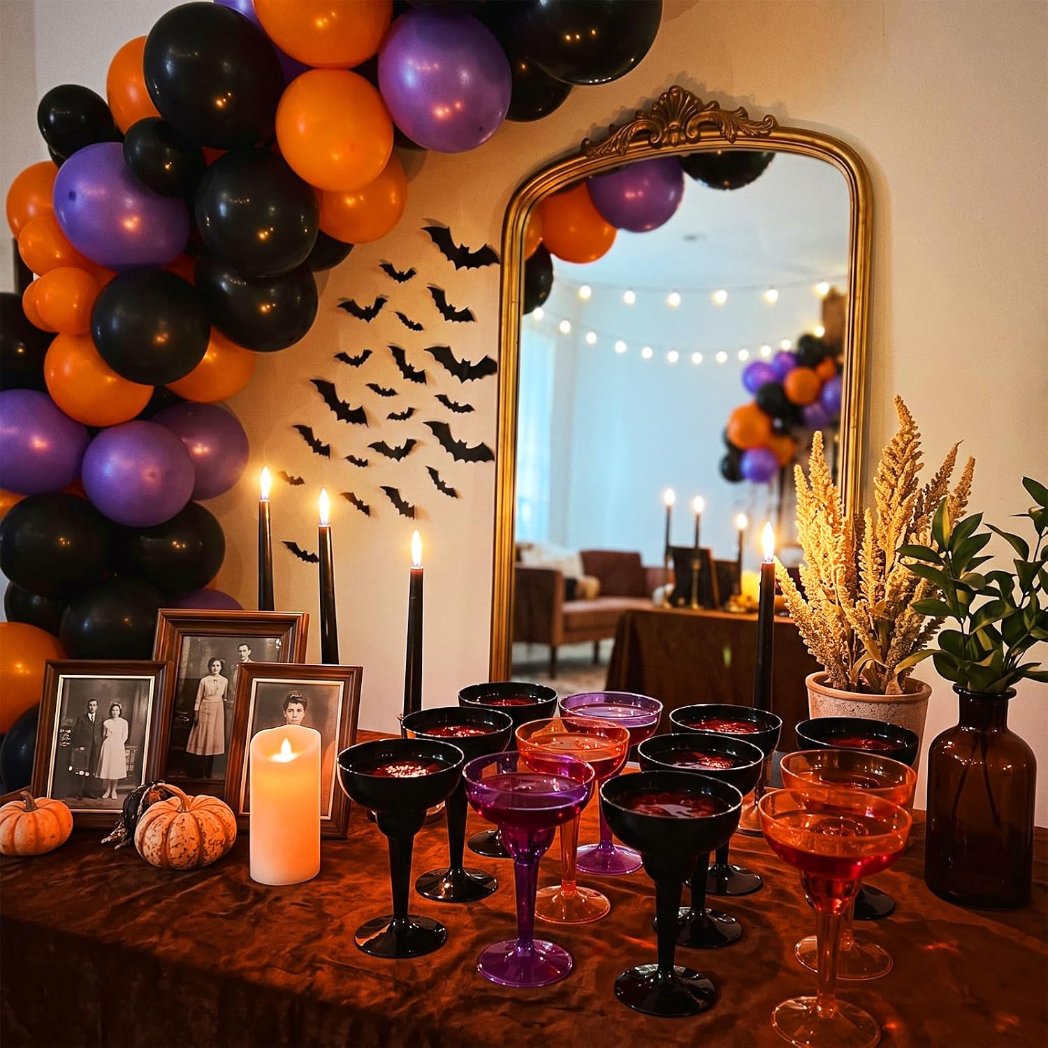 36 Pcs Halloween Margarita Cups Party Decorations
