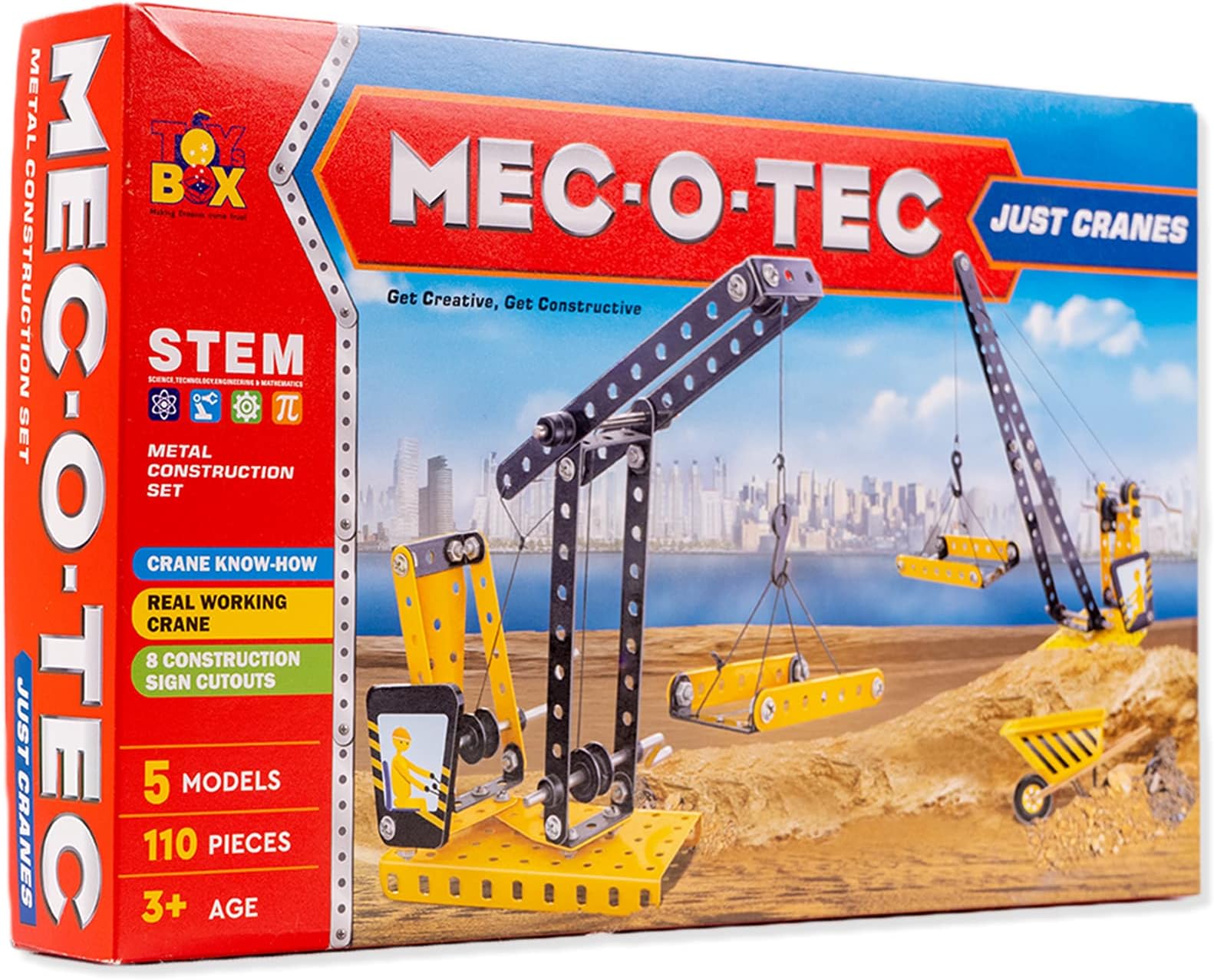toysbox mec-o-tec (just cranes)- Multi color