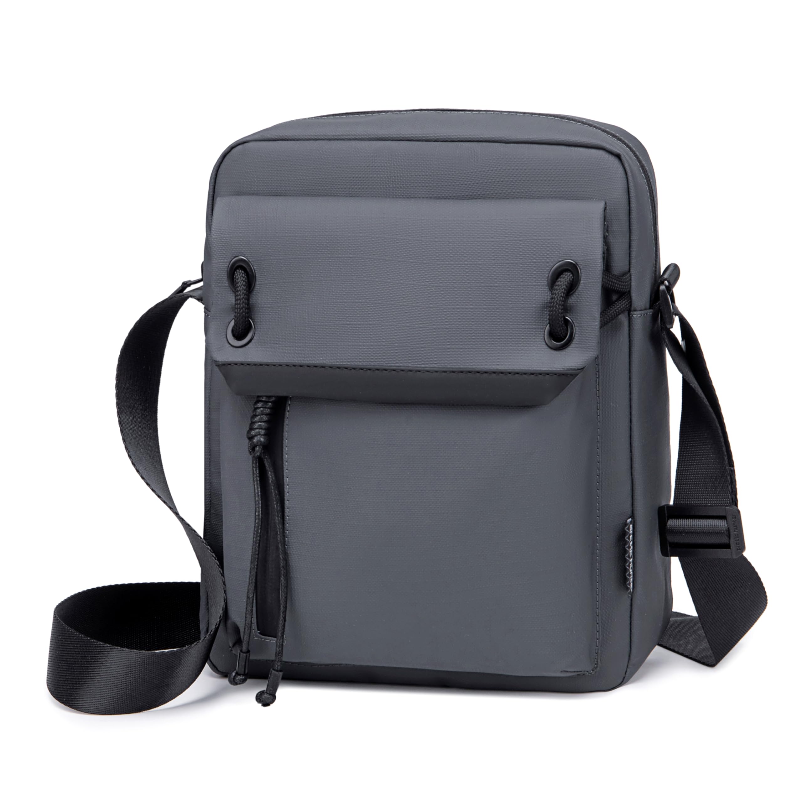 ah arctic hunterArctic Hunter Premium Unisex Side Bag 11-inch Water Resistant Polyester Anti-Theft Sling Bag for Men and Women on Travel Business Office, K00527