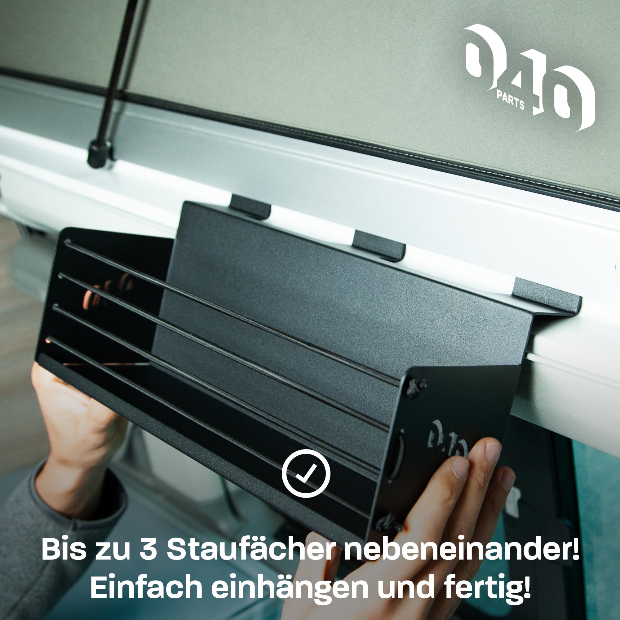 Staufach Schrank Regal für VW T5 T6 T6.1 California 35 x 10 x 11 cm oder Van Camper Wohnmobil Caravan Küche