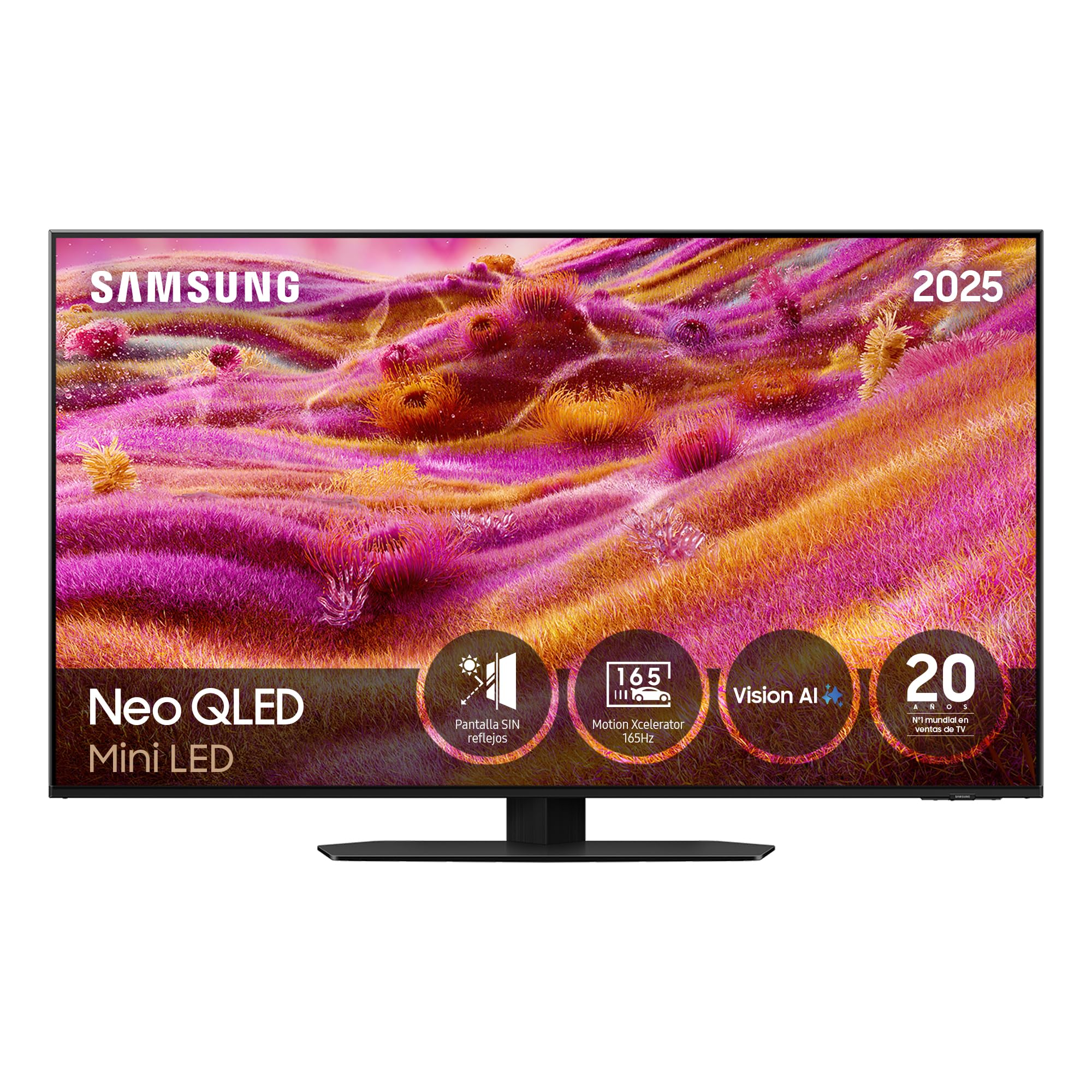 Samsung TV 43 Pulgadas Neo QLED QN90F 4K Mini LED Smart TV con Vision AI, Pantalla sin Reflejos con Glare Free y Quantum Matrix Technology Plus
