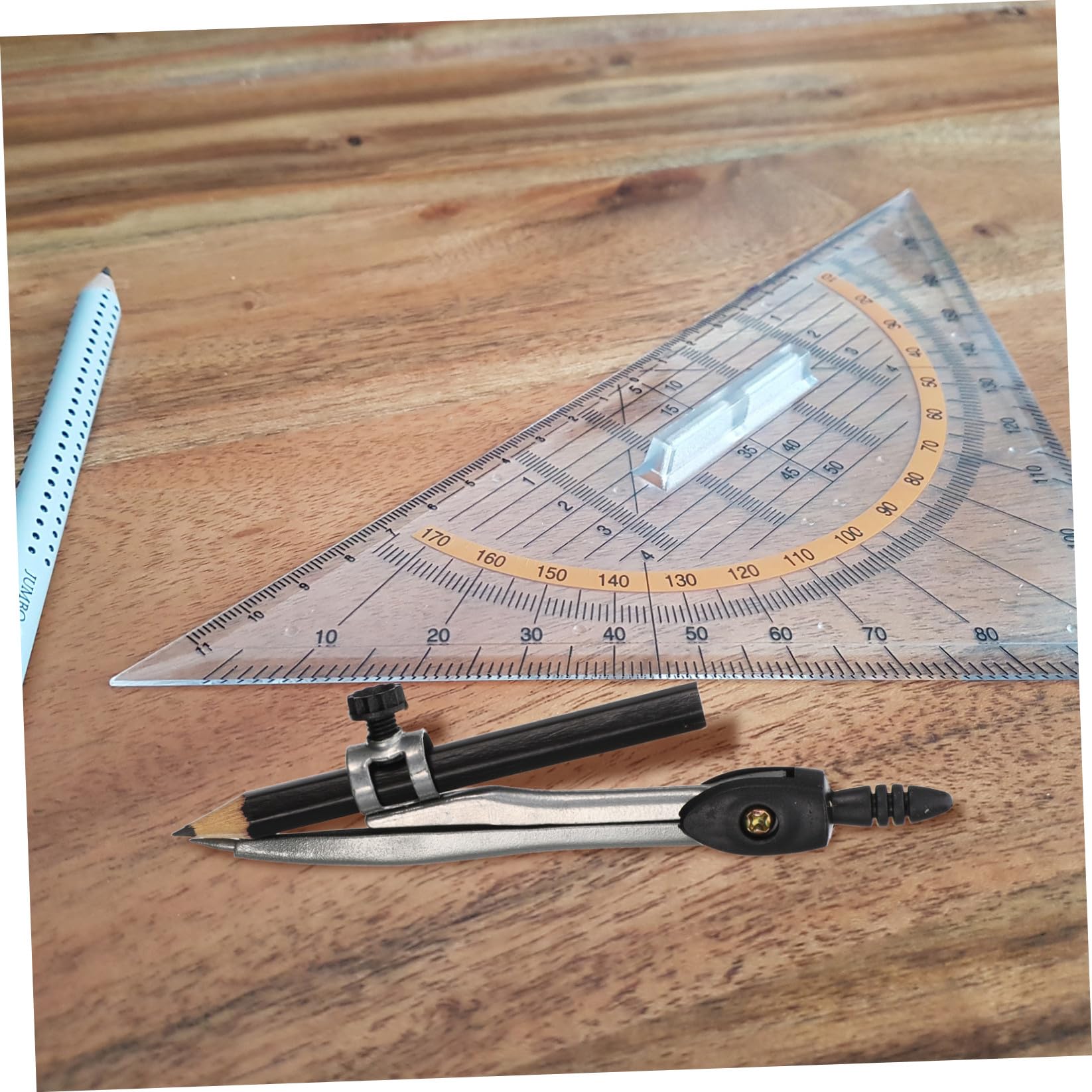 EXCEART 10 Pezzi Compasso Di Geometria Per Studenti Compasso Di Precisione Con Astuccio Compasso Di Metallo Per Disegno Strumento Di Disegno Del Cerchio