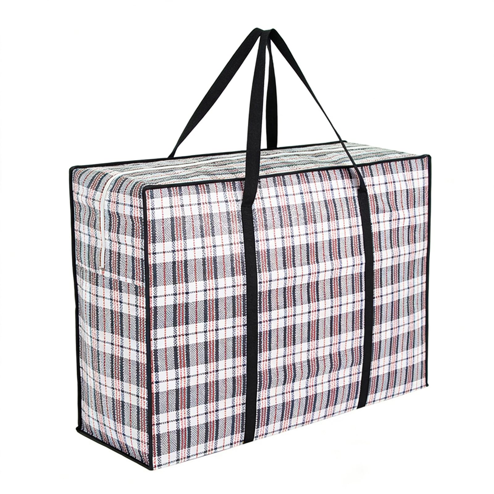Ramasoul 1Pcs Heavy Duty Storage Bags Laundry Bag,Jumbo Laundry Storage Reusable Laundry Bags With Zips,Multipurpose Storage Bag,For Moving House,Clothing & Wardrobe Storage Packing
