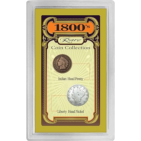 American Coin Treasures 1800's Rare Penny and Nickel