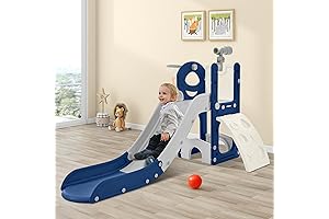 5 in 1 Toddler Slide Playset