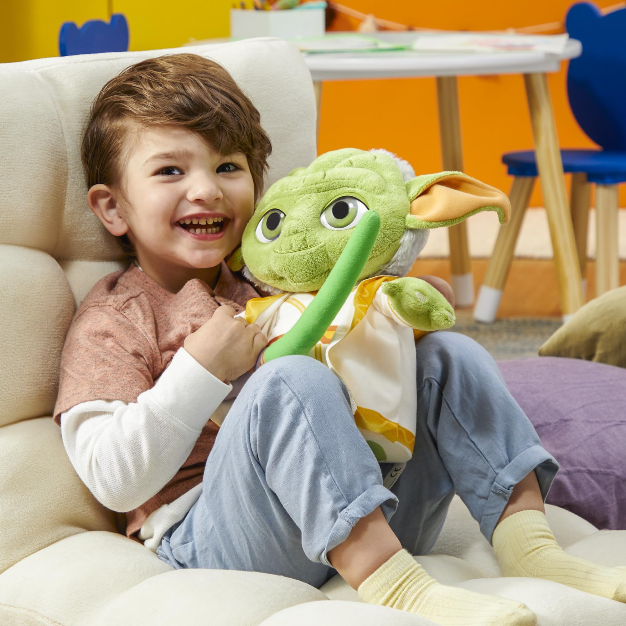 Star War Master Yoda Peluche, jouets, jouets préscolaires pour garçons et filles de 3 ans