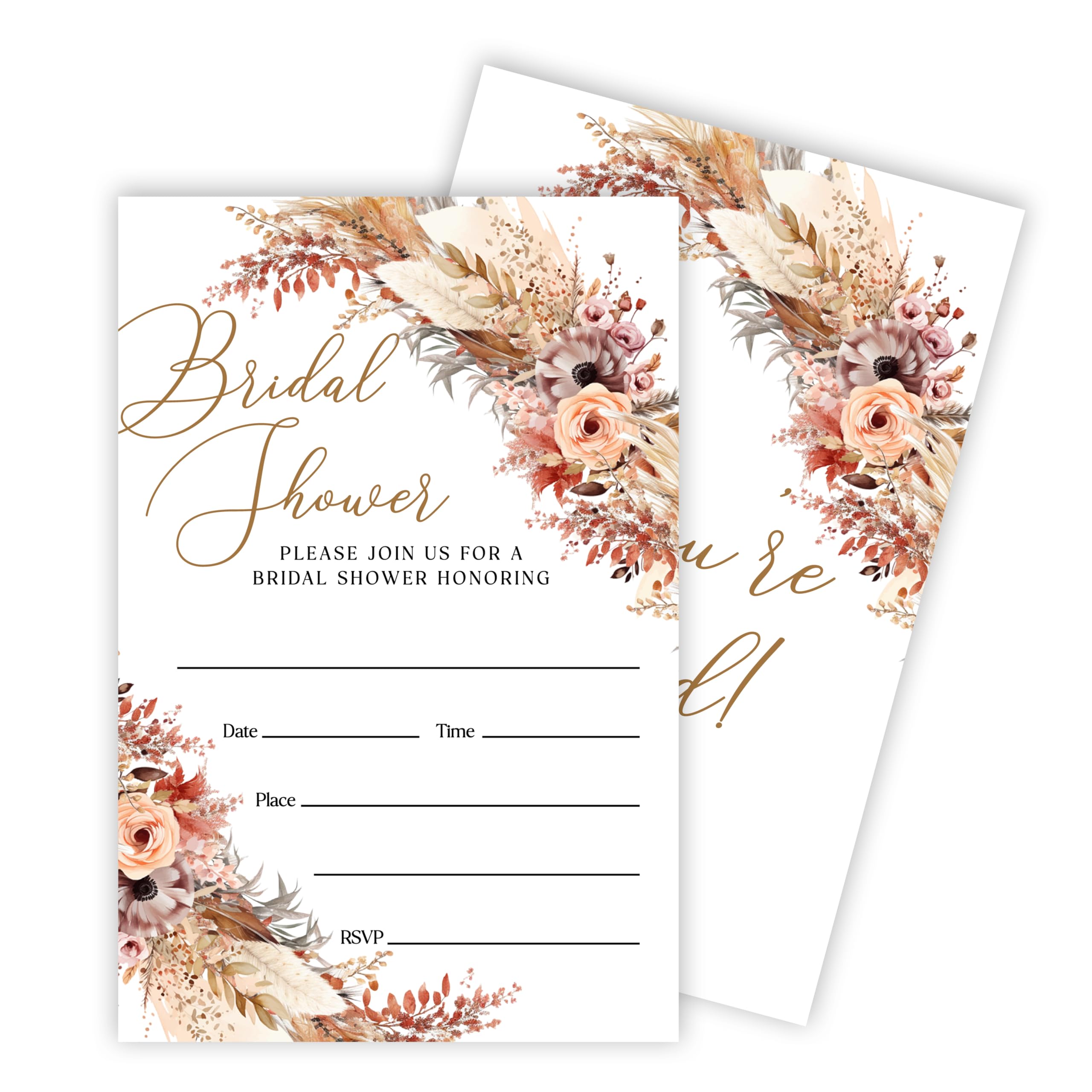 Hsupl Bridal Shower Invitation Card (4