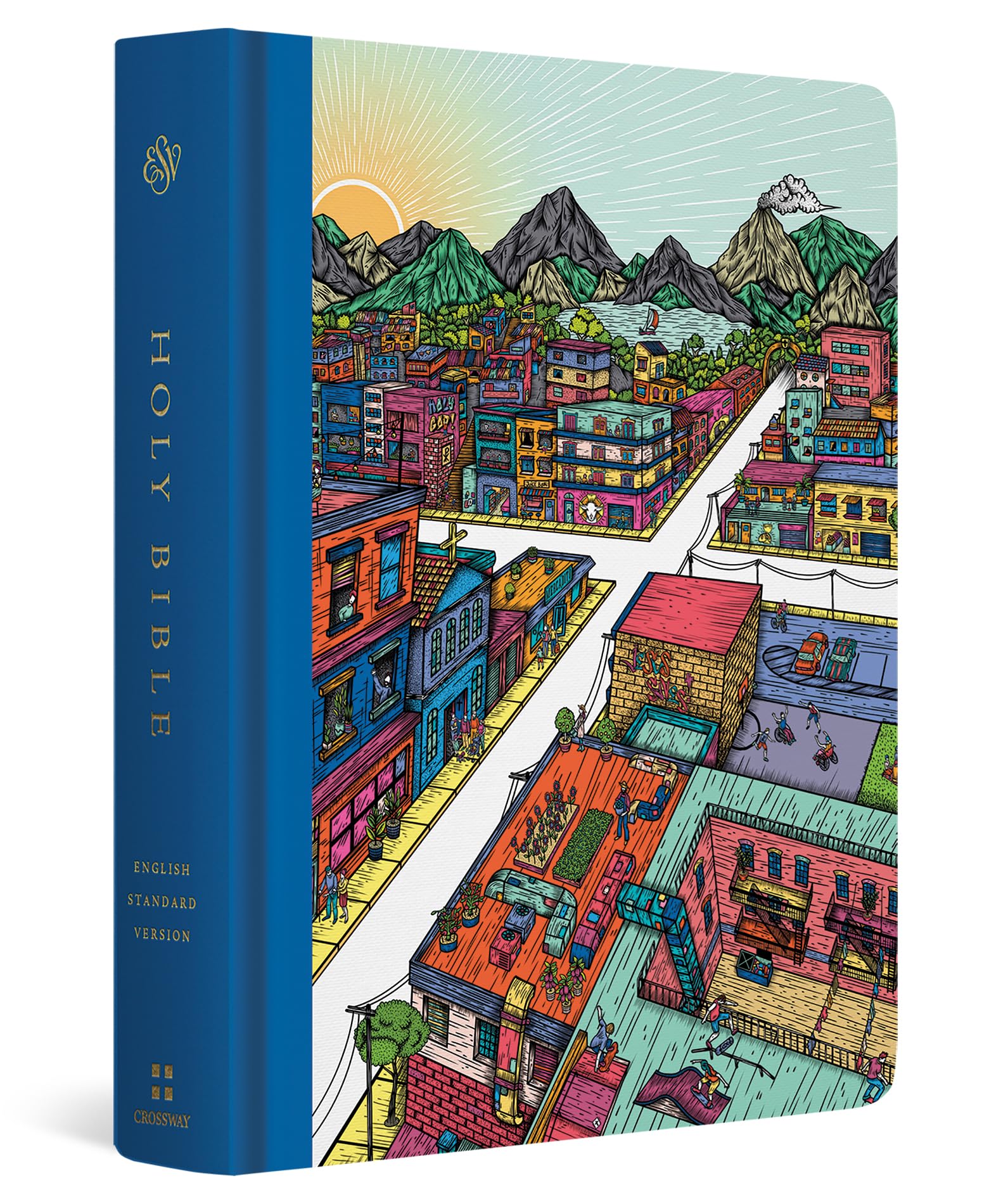 ESV Single Column Journaling Bible, Artist Series (Hardcover, Hugo Pineda, Christ the Reconciler)