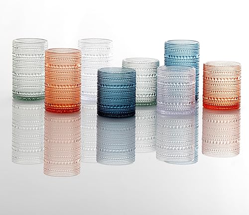 Miniatura 6 de Fortessa Orbetto - Vasos de plástico para exteriores, colección de vasos de cóctel DOF, paquete de 4, 10.5 onzas, transparente