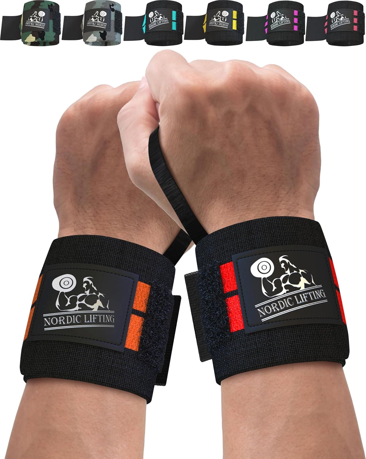 アドベンチャー対応:アウトドアアクティビティ用の丈夫なリストラップ - 継続的なフィットネスのための2組