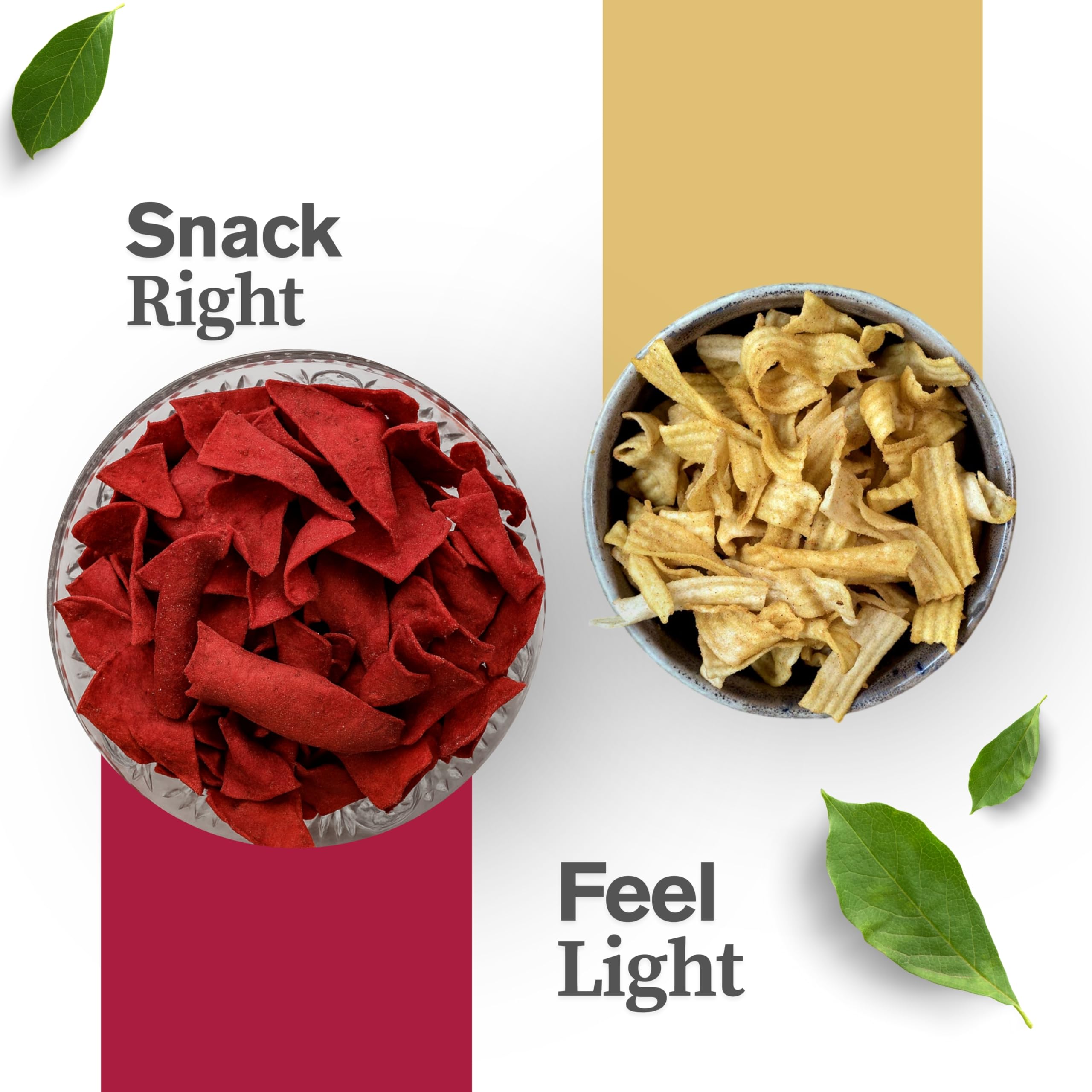 Healthy Master Beetroot & Oats Chips Combo 100g - Pack of 2 | Light & Crispy Chips, high protein | Natural ingredients, Vegan, Gluten Free, No Palm Oil, No Artificial Preservatives, Trans Fat Free, Low Calorie 4
