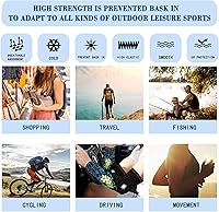 Vista 75 de CLOHOMIN Mangas para brazos, protección solar, mangas de compresión, cubierta de tatuaje para mujeres y hombres, manga deportiva atlética refrescante