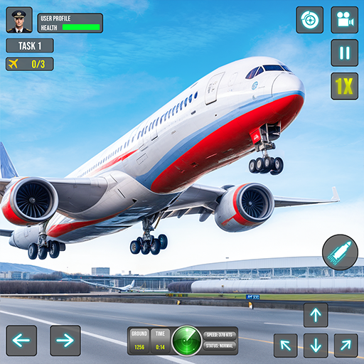 飛行機パイロット フライト シミュレーター 2024 ゲーム-Amazon