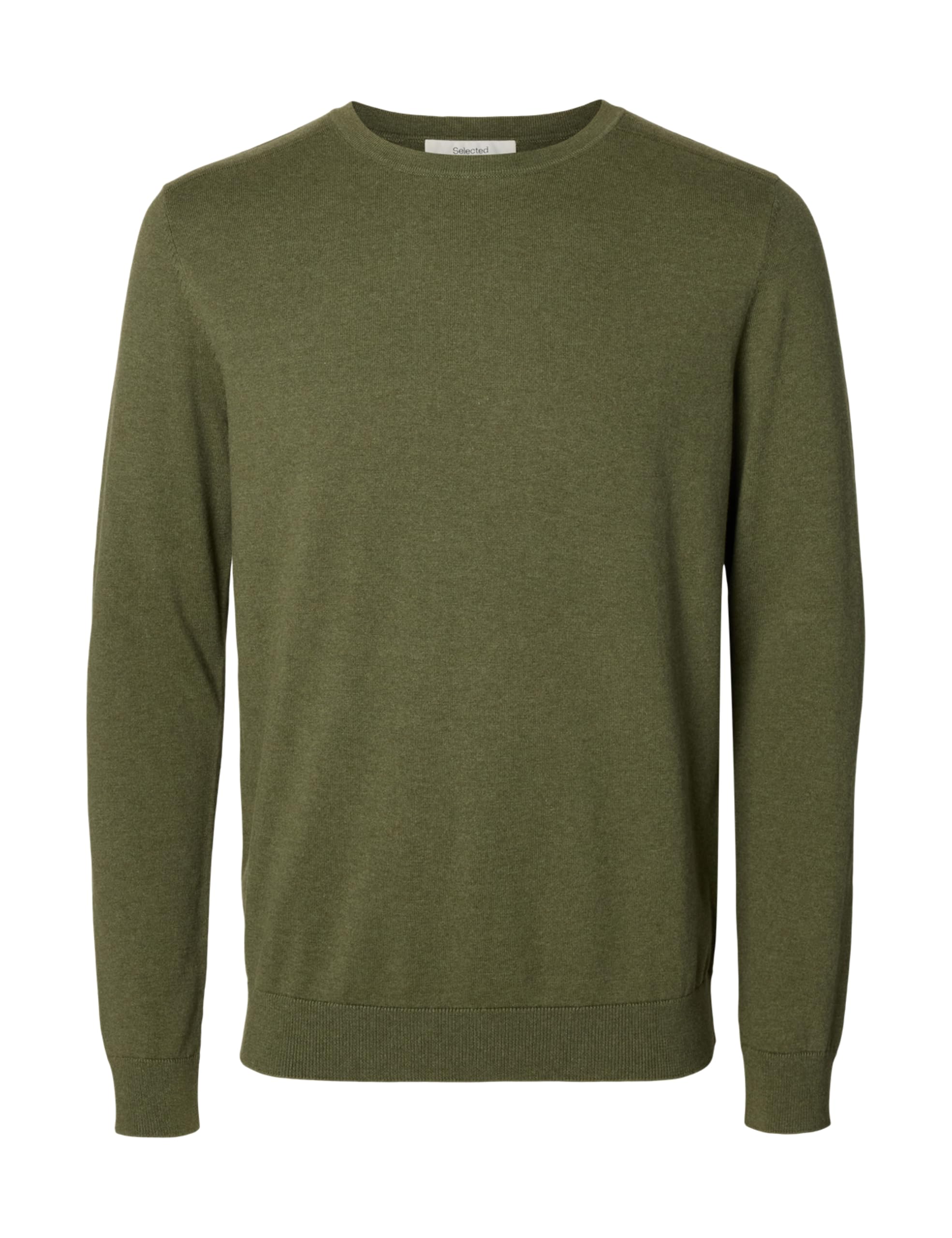 SELECTED HOMME Male Long Sleeve Knitted Jumper, Kalamata, M