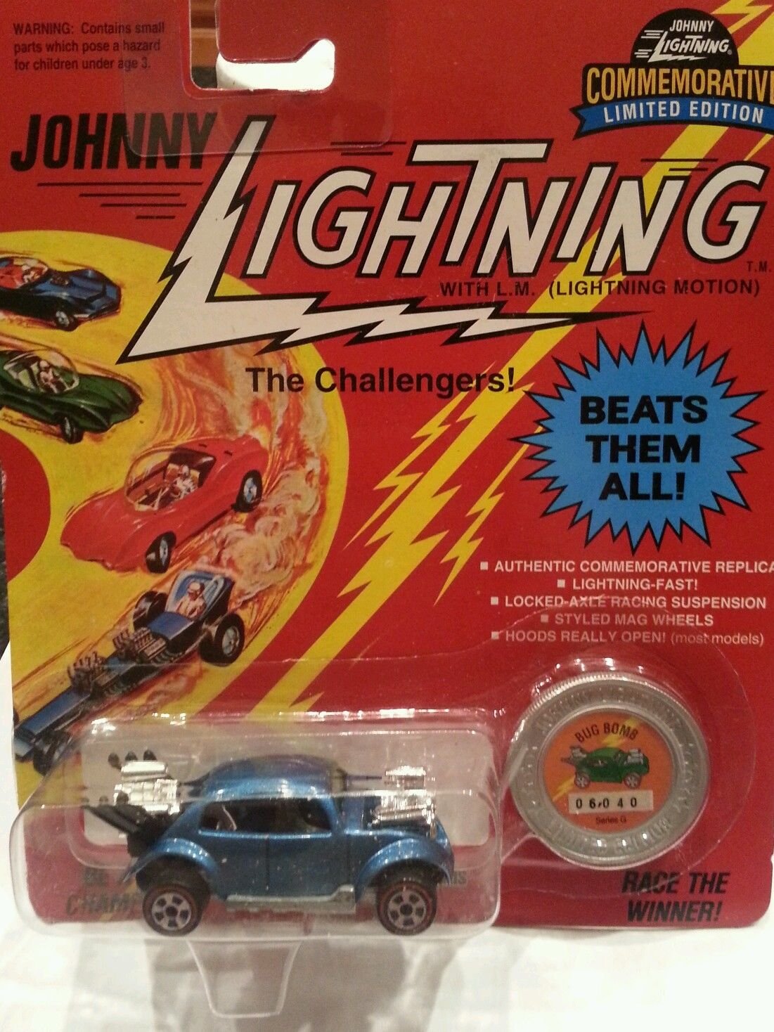 johnny lightning the challengers