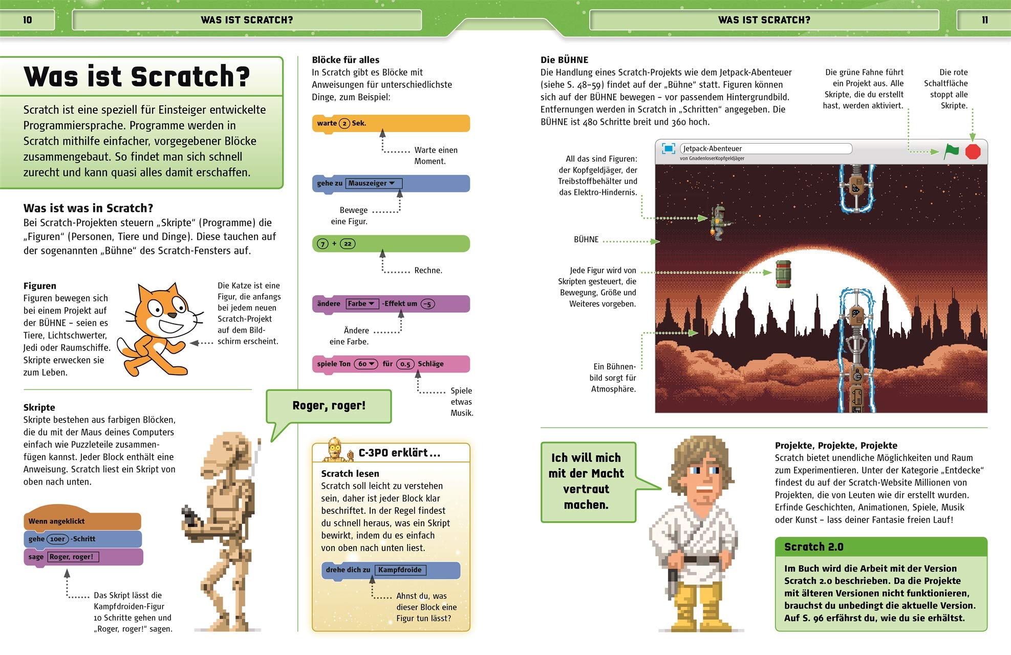 Star Wars™ Spiele programmieren: Mit Scratch™. Mit einfachen Anleitungen zum Programmieren von Animationen, Spielen und vielem mehr!