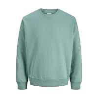 JACK & JONES Jjestar Basic Sweat Crew Neck Noos, Blu Minerale