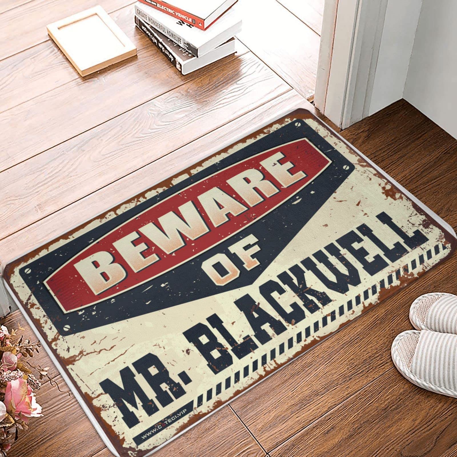 Tapis d'extérieur uni 50x80cm pour éviter les sols sales et humides de la maison