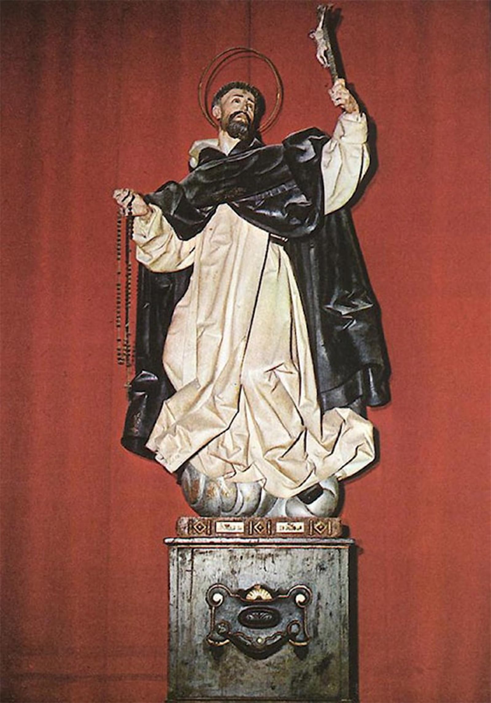 ARTXLXXBN Famous Art Print Poster Vintage Wall Art St Dominic by Gregorio Fernandez Canvas Art Poster for Home Decor 60x90cm