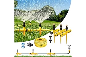 360° Advanced Garden Sprinkler System - Effortless and Even Watering for Your Lawn