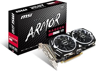 MSI GAMING Radeon RX 470 GDDR5 4GB CrossFire FinFET DirectX 12 Graphics Card (RX 470 ARMOR 4G OC) - coolthings.us