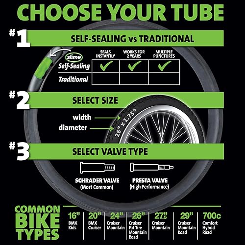 Miniatura 41 de Slime Tubo interior de bicicleta con sellador de pinchazos Slime