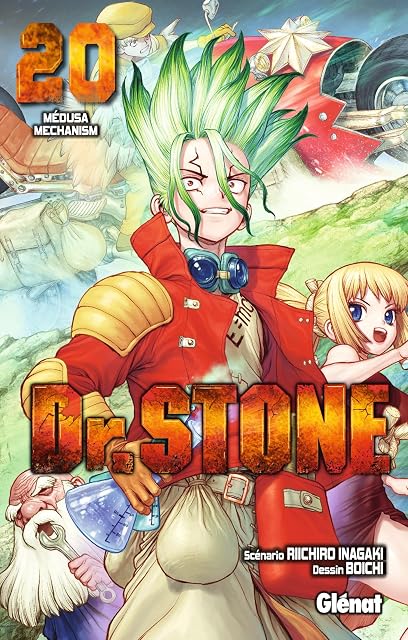 Portada de Dr Stone Volume 20 Médusa Mechanism