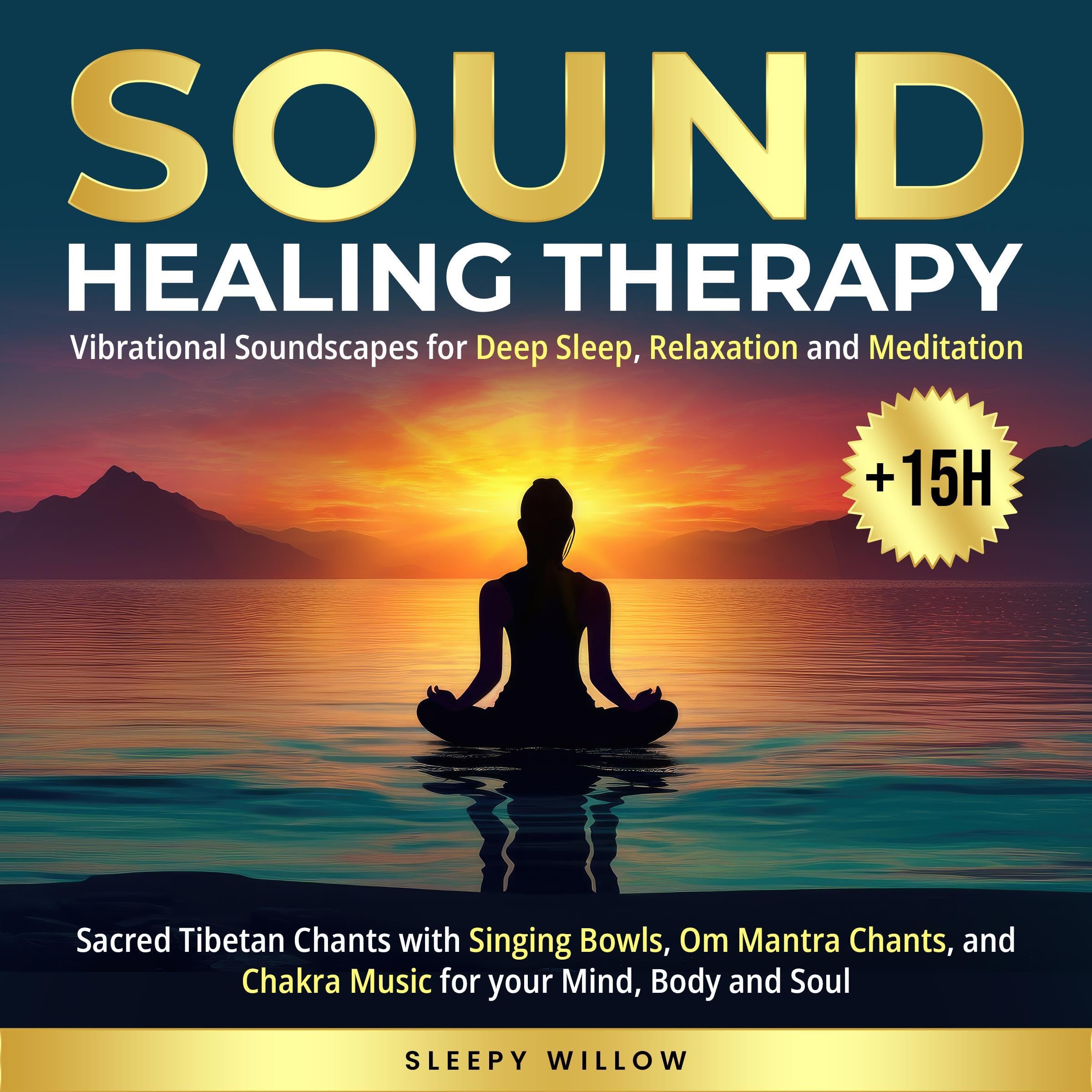 Cover art for Sound Healing Therapy: Vibrational Soundscapes for Deep Sleep, Relaxation and Meditation: