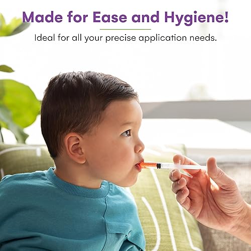 Miniatura 23 de Jeringa 0.34 onzas líquidas con punta chata (100 unidades)