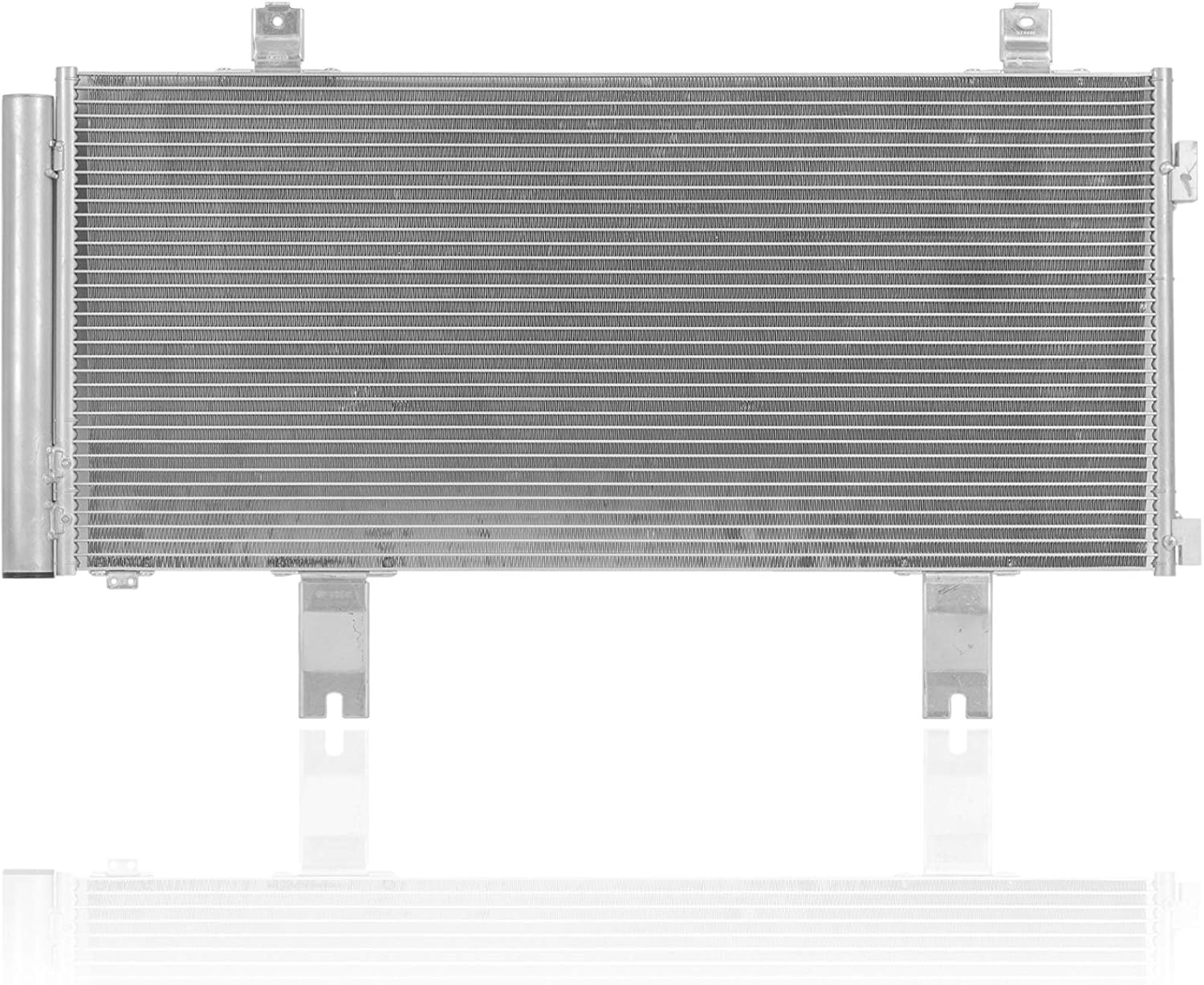 A/C Condenser - Pacific Best Inc. Fit/For 30099 18-22 Honda Accord Sedan - With Receiver & Dryer