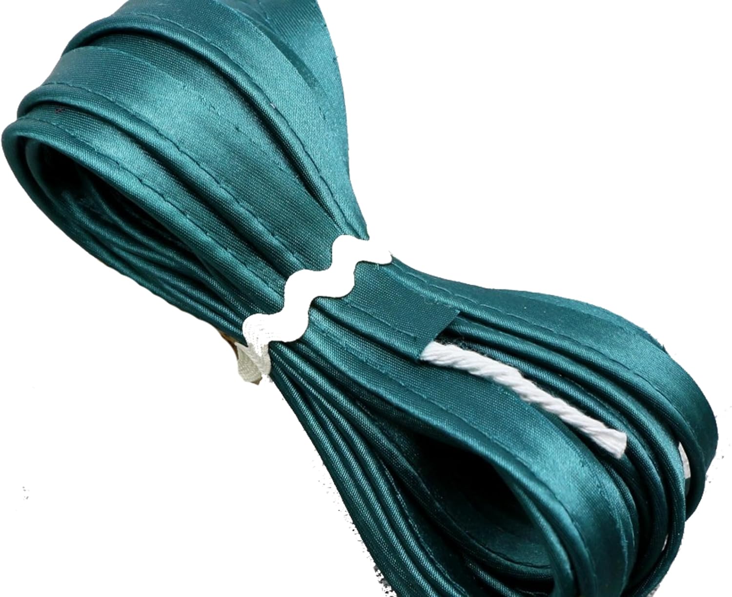 Satin bias Tape Lip Cotton Fabric Cord Edge Rope Ribbon Upholstery Sewing Piping Trims 10yards (color-18)