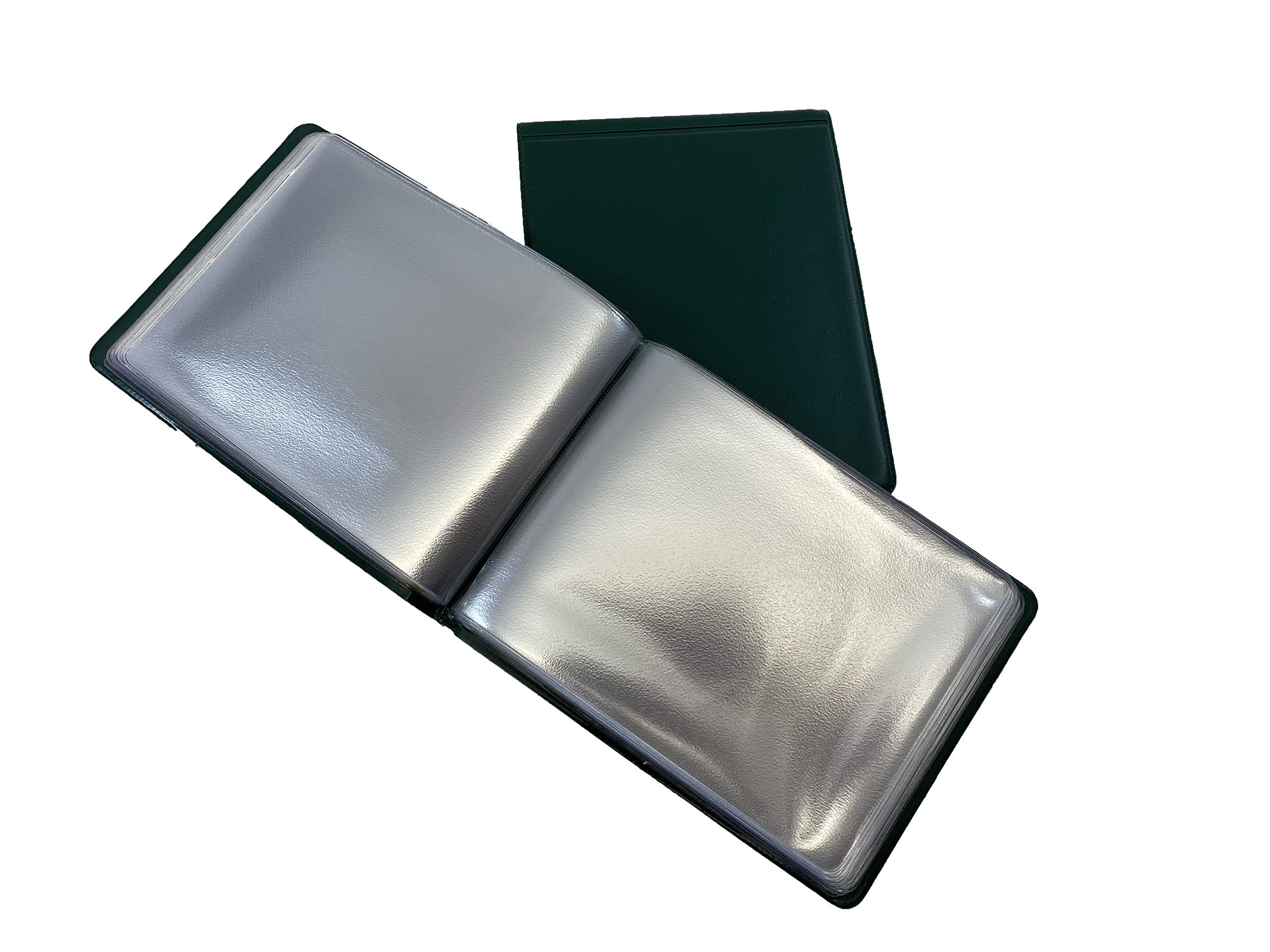 Lansdale A6 Hard Cover Nyrex/Nirex Document Holder - Green - 20 Pockets