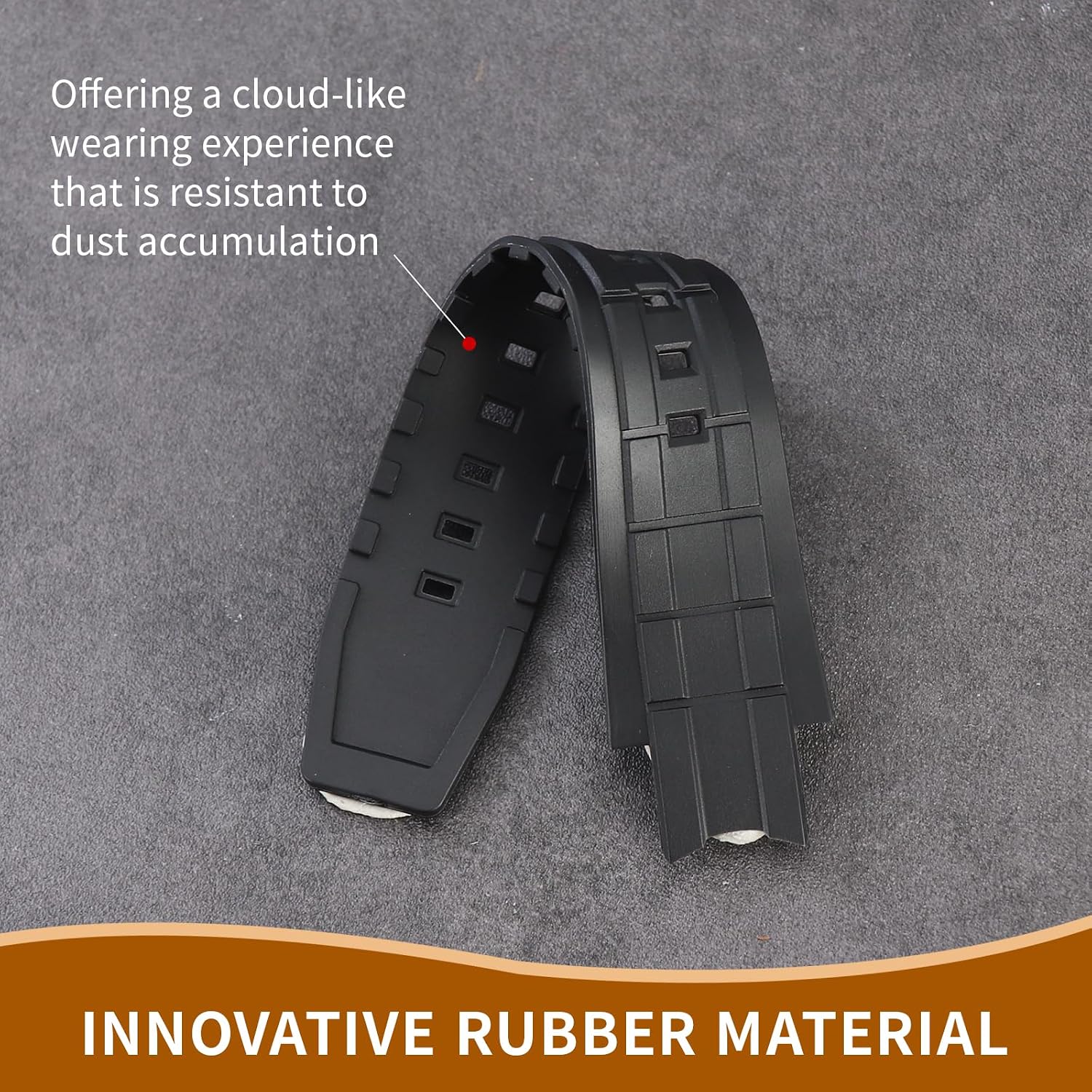 Soft Silicone Replacement Strap for Casio EFX-500P/EFX-700 Men's Strap Watch Accessories
