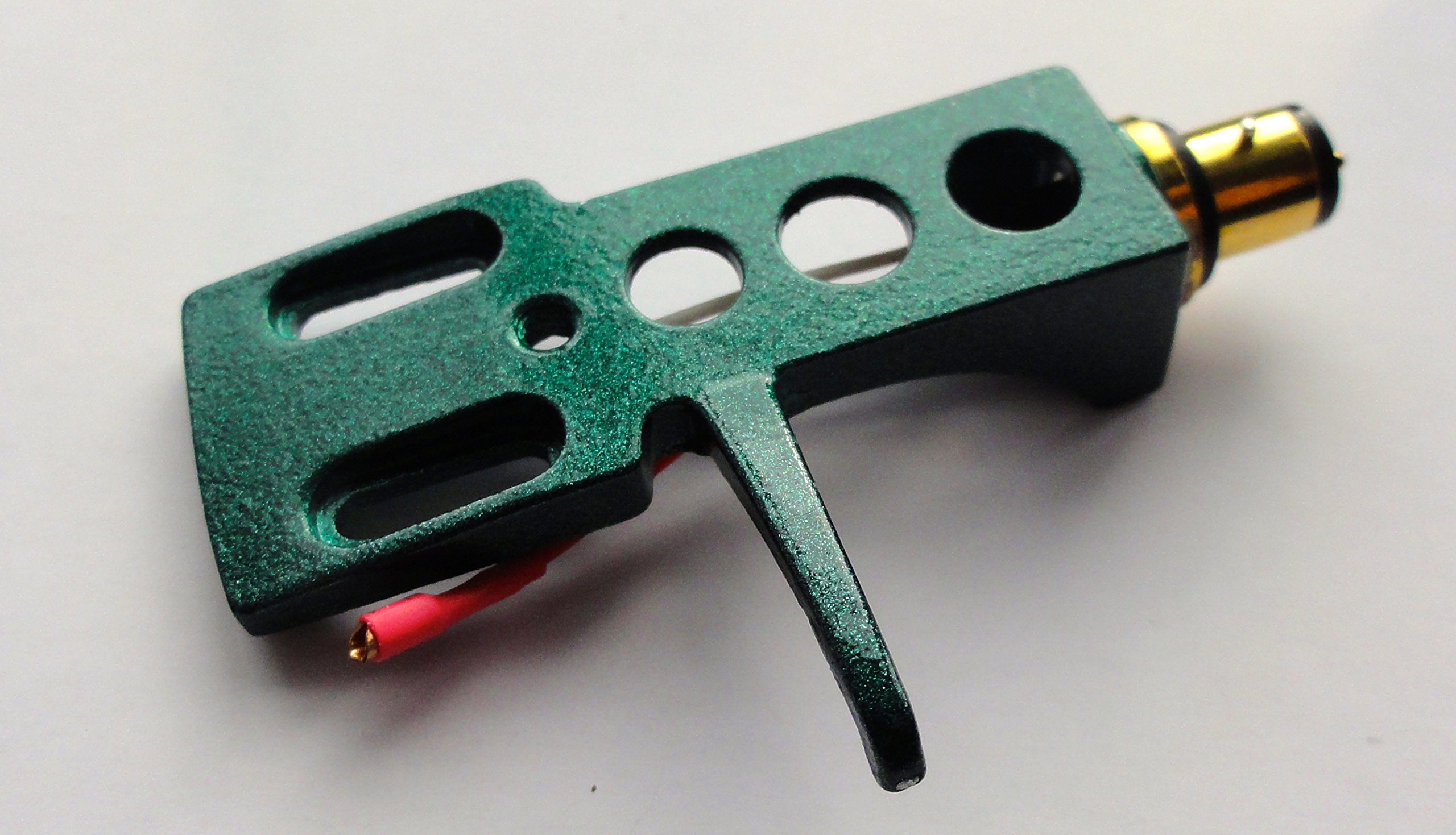 THAKKER CHS-19 Headshell – Gekröpft, Aus Aluminium, Für Plattenspieler Mit SME-Anschluss