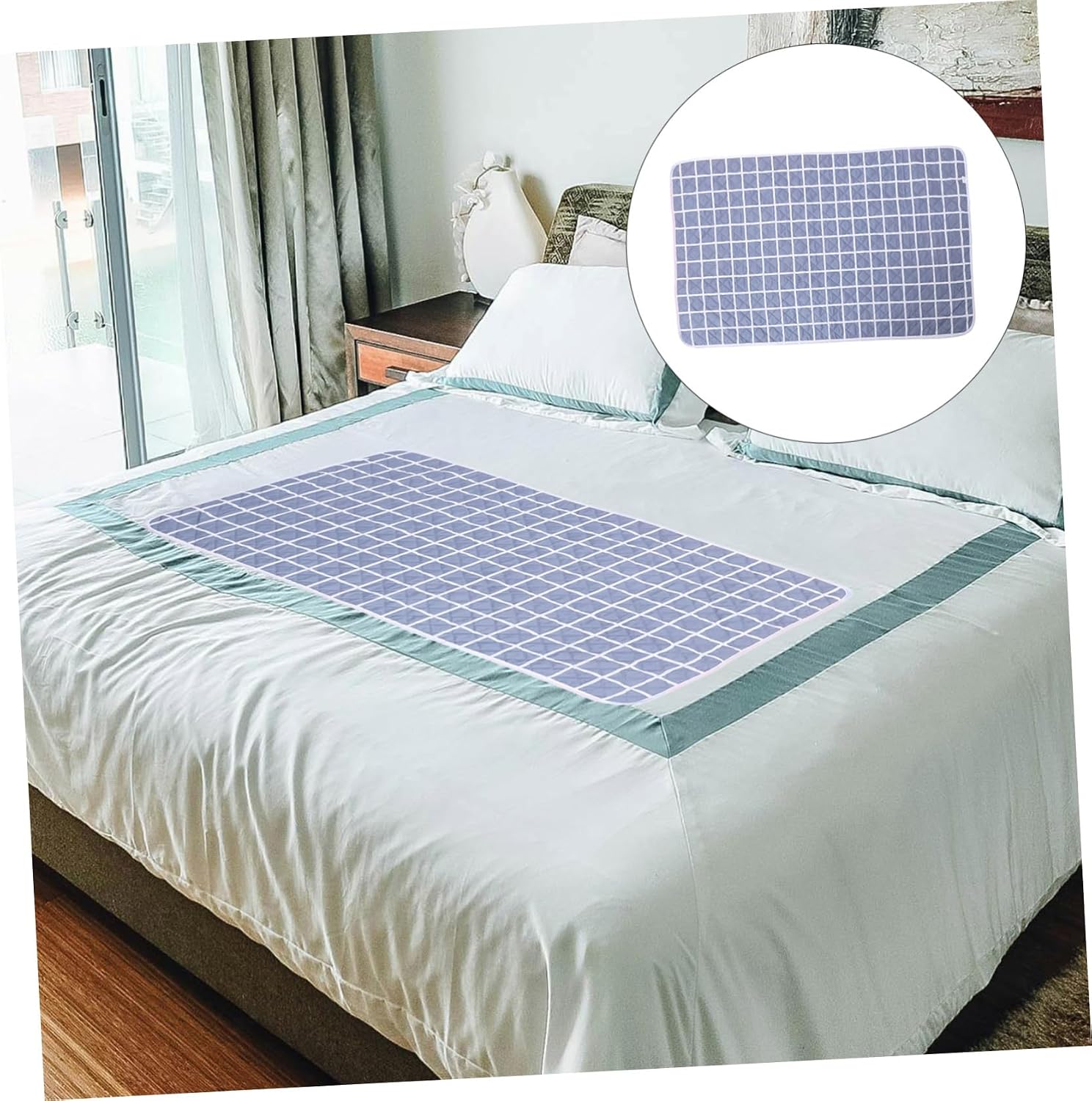 Outanaya Washable Bed Pad for Adults for Bed Wetting Protection Soft Comfortable Mattress Cover for Potty Training for Elderly Menstrual Use