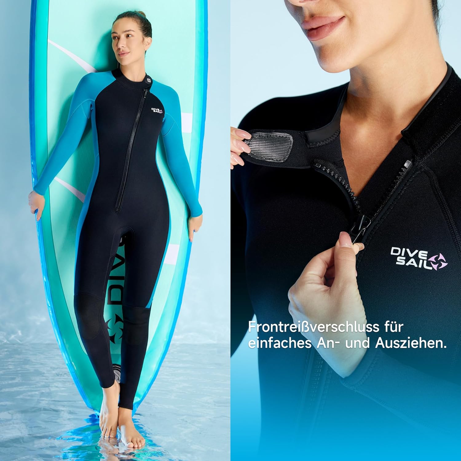 X-mAnTA Neoprensko Ronilačko Odijelo detalj patentnog zatvarača