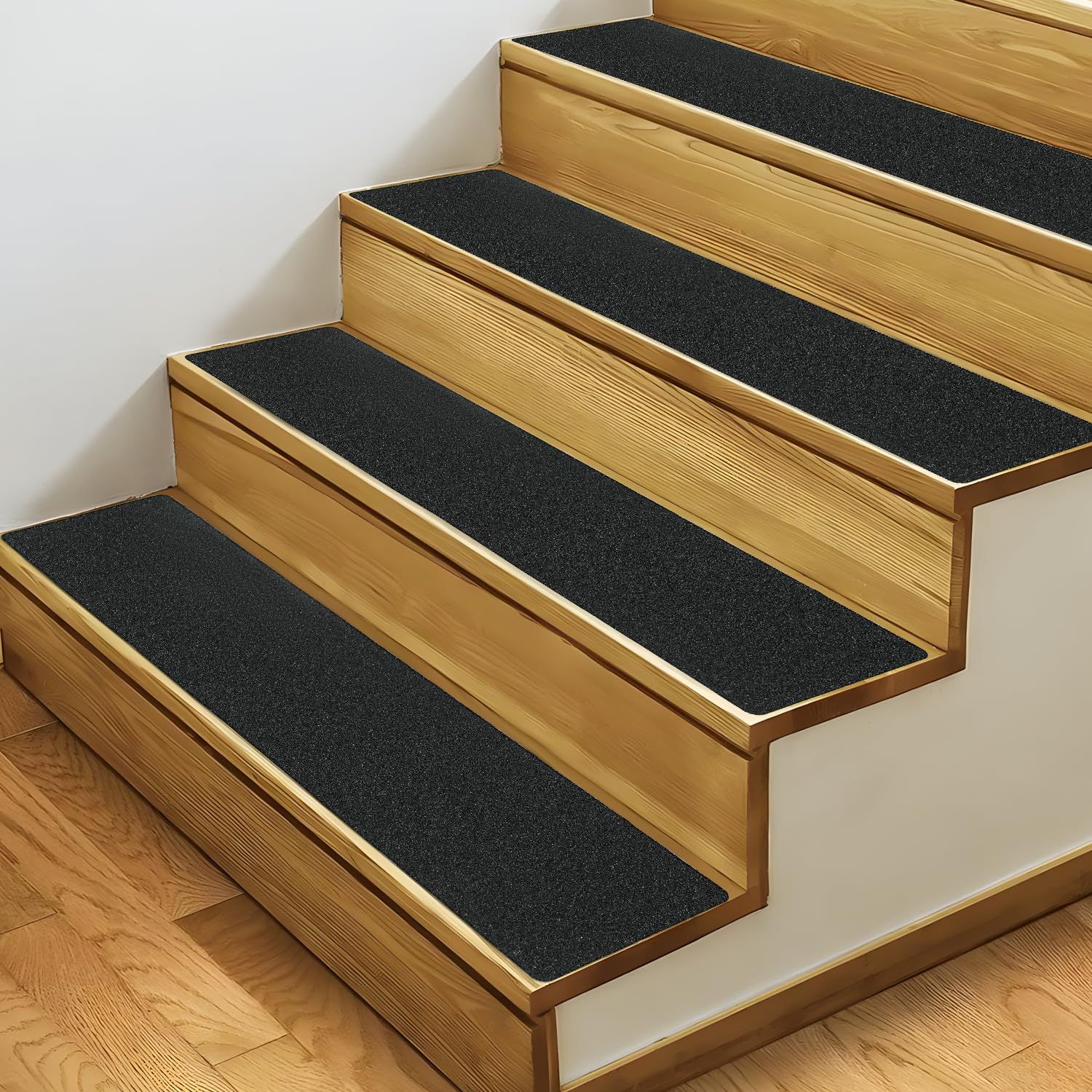CHUANGSEED Cinta antideslizante resistente de 30 cm x 10,6 m para exteriores e interiores, impermeable, de seguridad, antideslizante, banda de rodadura de tracción