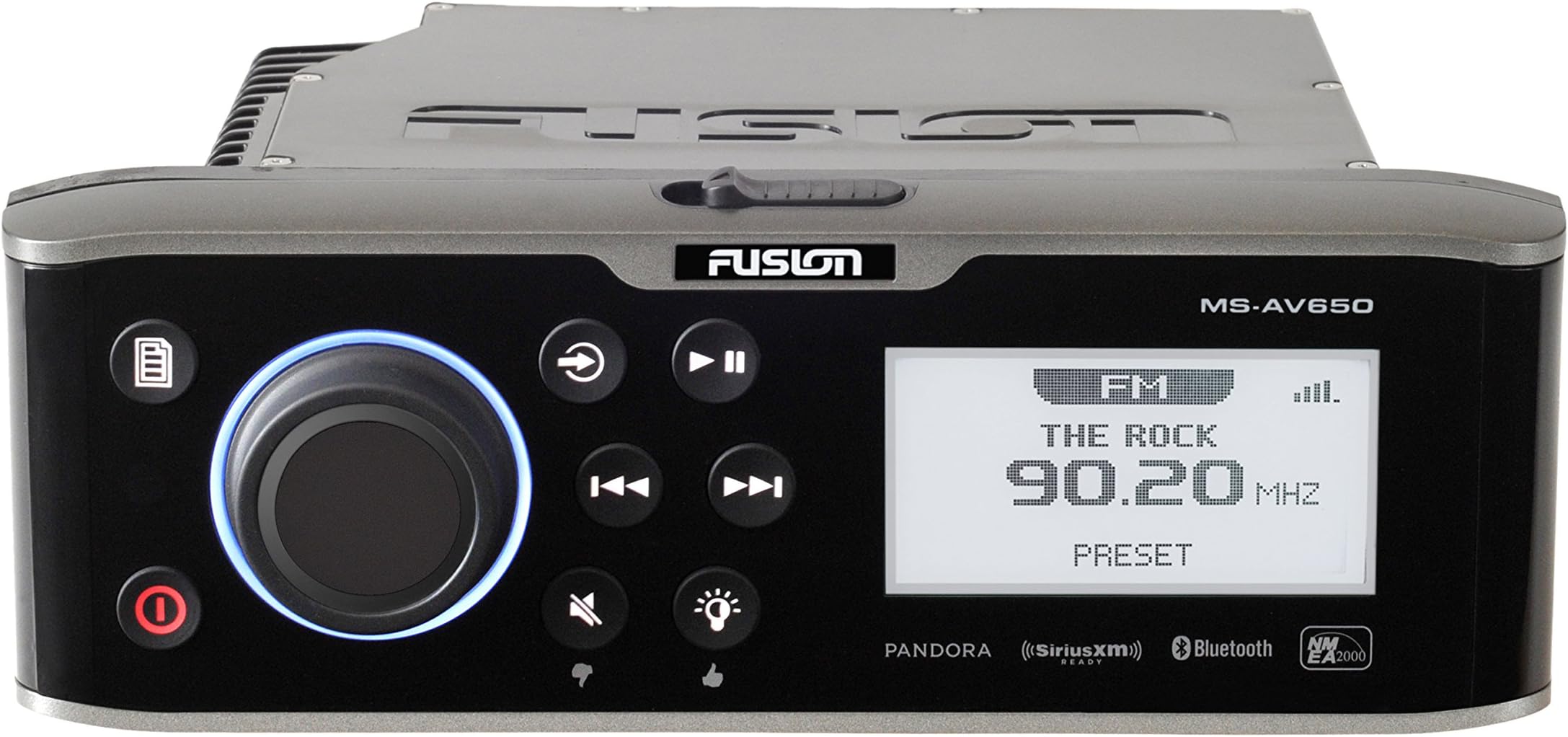 Garmin 010-01355-00 Fusion Entertainment 650 Series Marine Entertainment System with DVD/CD Player