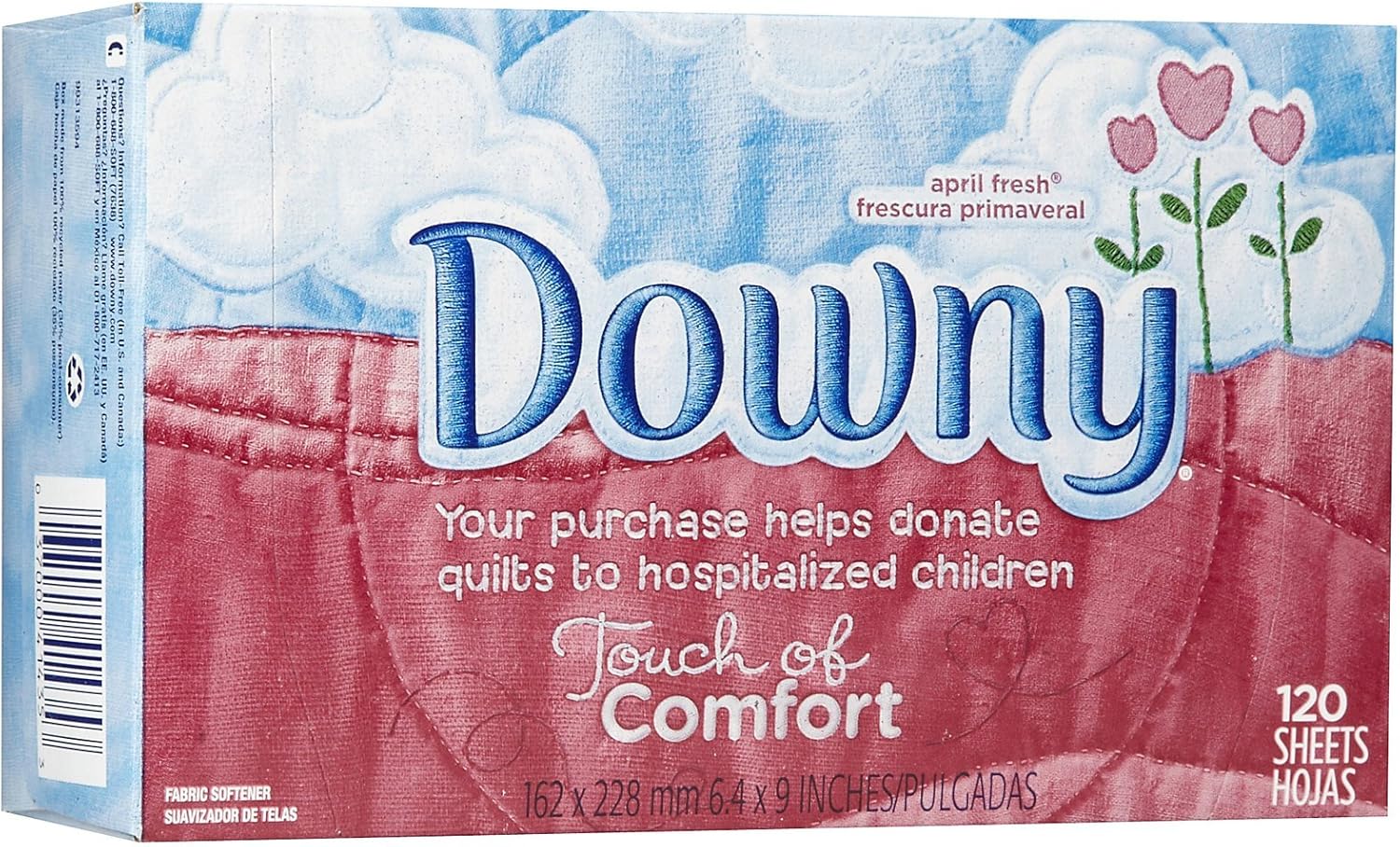 Downy Dryer Sheets April Fresh 120 ct Health & Household