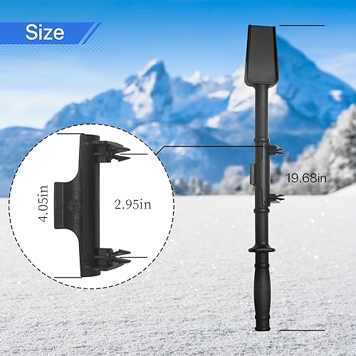 Miniatura 2 de Herramienta de limpieza de canal de lanzador de nieve para MTD OEM-731-2643, Cub Cadet 931-2643, Craftsman Clean Out Tool