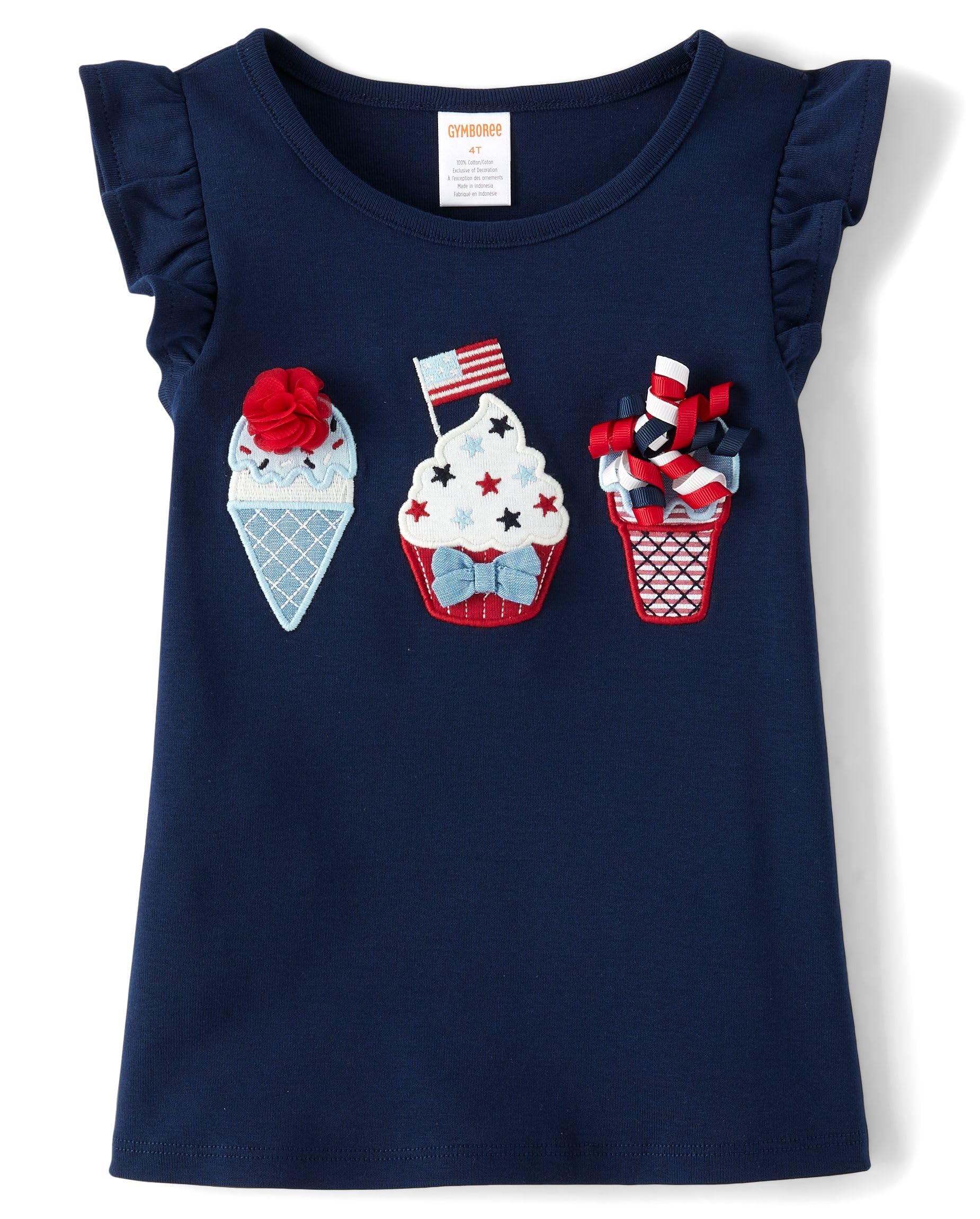 Gymboree Girls' and Toddler Sleeveless Embroidered Top