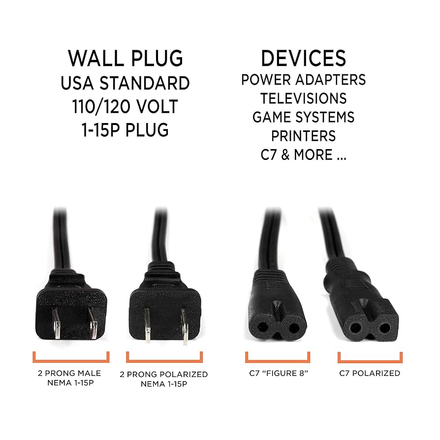 NASAタイプ電源コード4本組●即日発送●お買い得品 NASAタイプ電源コード4本組○即日発送○お買い得品 電源コード