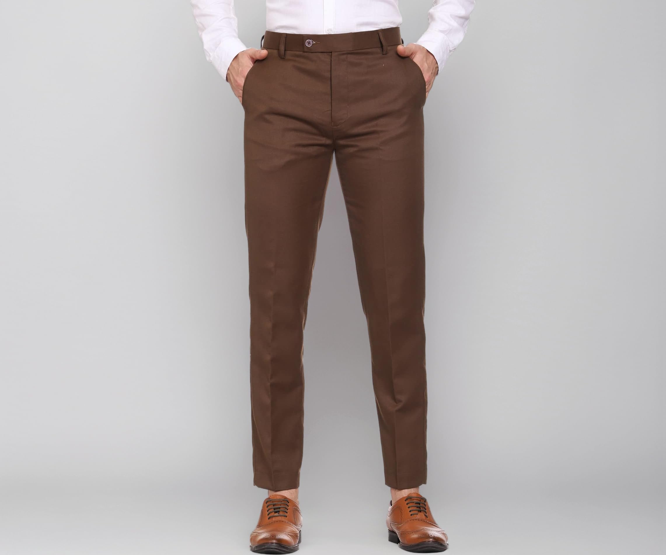 Men's Casual Trousers for Men | Slim Fit Trousers for Men |Trousers for Men | Men Formal Pant