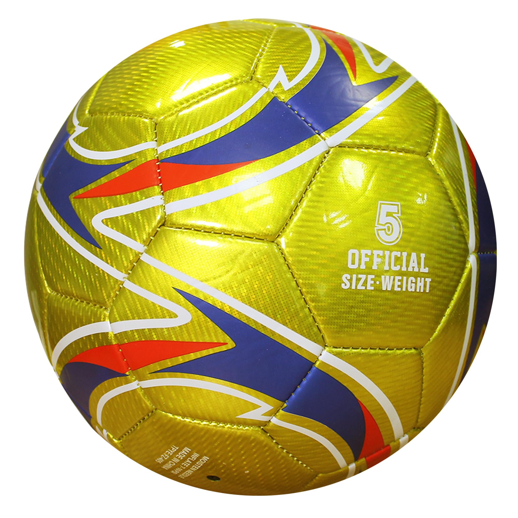 Balón de fútbol tamaño 5 para Masculino y Femenino Balón de Entrenamiento Oficial para niños y jóvenes y Adultos Balón de Partido de fútbol con Bomba